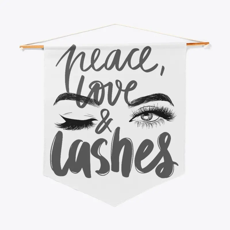 Peace Love Lashes